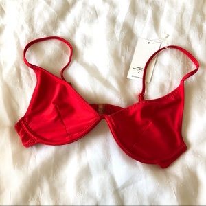 Fox SwimWear | Santorini Bikini top | Red | Medium